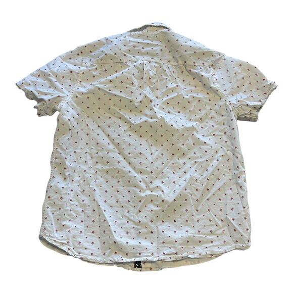 Mens Shirt Size Large Button Down Casual Palm Trees Tropical Vacation - Picture 3 of 5